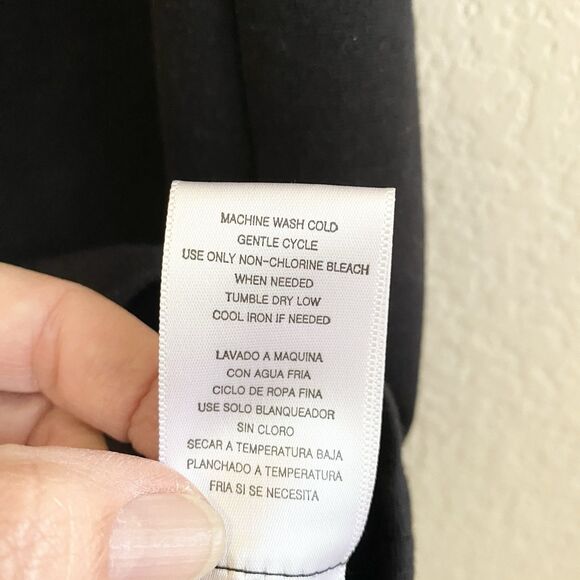 Kut From The Kloth Womens One Shoulder Mini Dress Large Black Knit - Picture 8 of 9